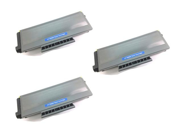 3PK [ TN580 / TN650 ] TN-580 TN-650 Compatible Brother Black Laser Toner Cartridge DCP-8050DN, DCP-8080DN, DCP-8085DN