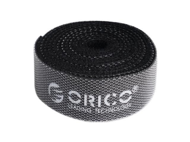 ORICO Compact Desktop Cable Management Cord Holder and Cable Organizer3.3 ft / 1 Meter Reusable & Dividable Hook and Loop Hook-and-Loop fastener...