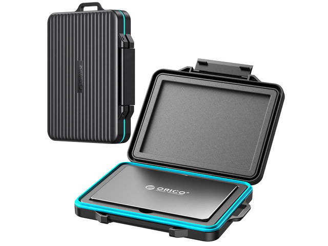 ORICO Waterproof Memory Card Holder Case Anti-static Shockproof TF/SD/CF Cards Storage Protector Cover for Camera CF Cards 2.5 SSD/HDD x1