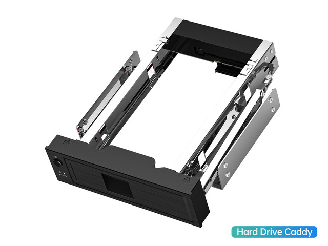 ORICO Tool Free 3.5 inch SATA to 5.25 Stainless Bracket HDD Frame Mobile Rack Internal HDD Case CD-ROM Space Internal Hard Driver Mounting Bracket.
