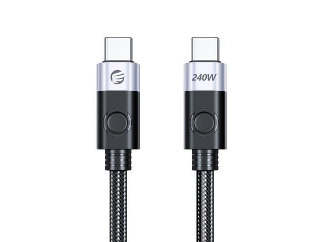 20Gbps 240W USB Type C Cable, ORICO USB C to USB C Power Cord PD3.1 for PS5 Nintendo Switch Galaxy S22 MacBook Fast Charging Cable USB C Cable...