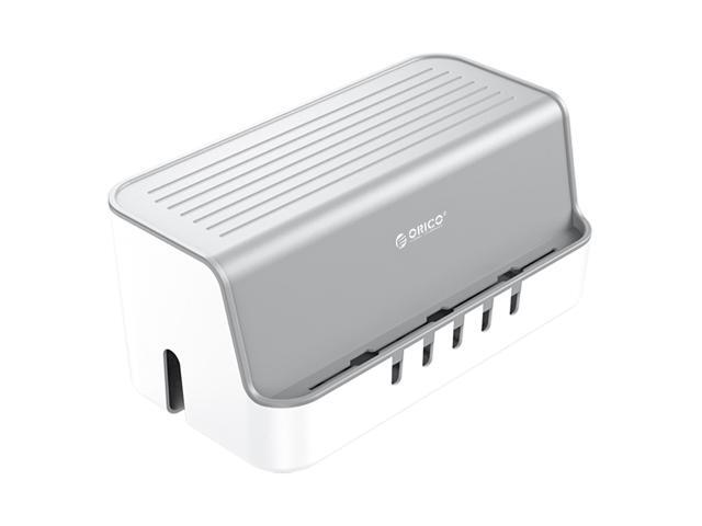 ORICO Power Strip Storage Box Cable Management Winder for Sockets Mobile Phone Holder Charging Cables Organizer