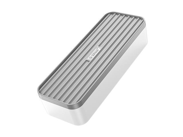 ORICO Data Cable Managemet Box Desktop Storager Charger Headphone Cable Organize Desk Line Container Stackable Comes with baffle