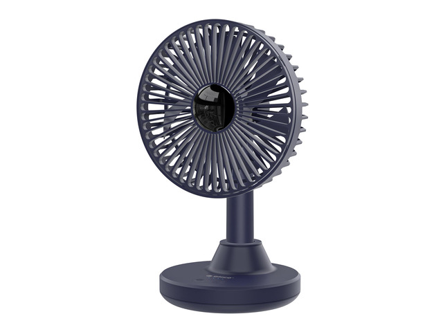 ORICO Desktop Portable Fan 180 Degree Adjust Noiseless Air Cooler 3000mAh Battery Edition Electric USB Fan for Office/Home - Blue