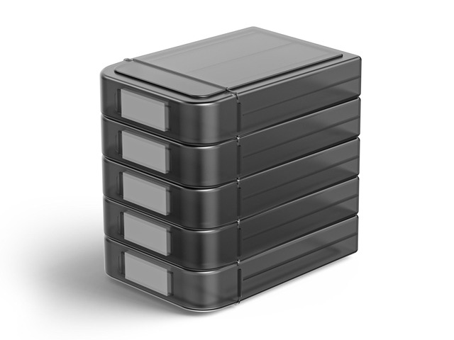 ORICO Multi-Bay 3.5' HDD Storage Case Storage 3.5 inch HDD Protection Box for Hard Drive with label Design Moisture proof - 5 Packs