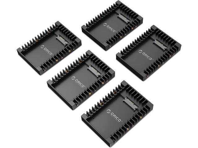 ORICO 2.5 SSD SATA to 3.5 Hard Drive Adapter Internal Drive Bay Converter Mounting Bracket Caddy Tray for 7 / 9.5 / 12.5mm 2.5 inch HDD / SSD with...