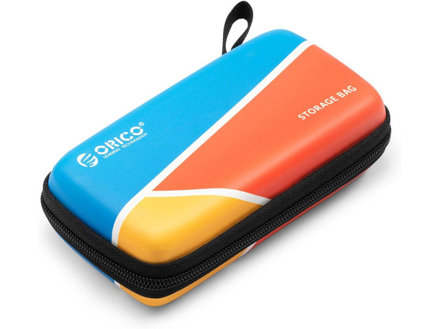 ORICO Portable Solid State Drive Case for M.2 NVMe/SATA SSD Enclosure, Electronic Organizer, Carrying Case, M.2 SSD Protector Storage Holder for...