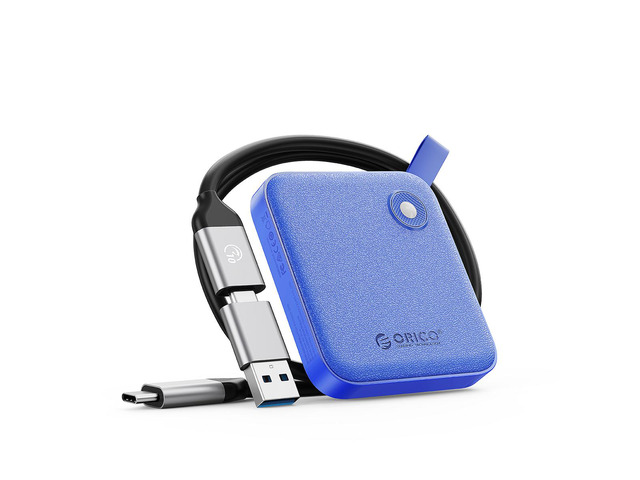 ORICO 1TB External SSD up to Read Speed up to 560MB/s USB Type-C Portable SSD-B5PLUS 1TB Blue