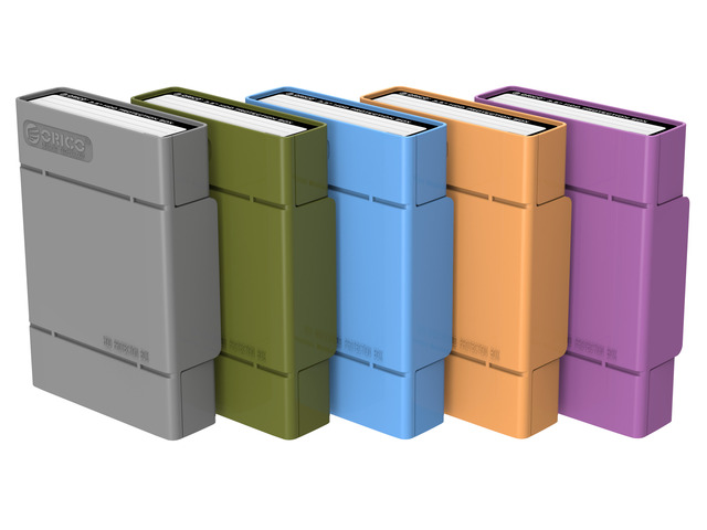 ORICO Colorful 3.5 inch Hard Drive Protection Case HDD Protector Box 5pcs EVA Shockproof