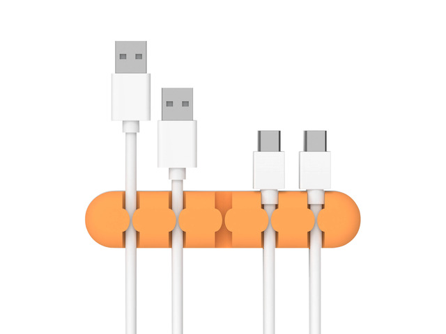ORICO Reusable Silicone Cable Ties Cable Management Cable Organizer Clip Grip Wire Cord for PC,Mouse Cable,Office and Home