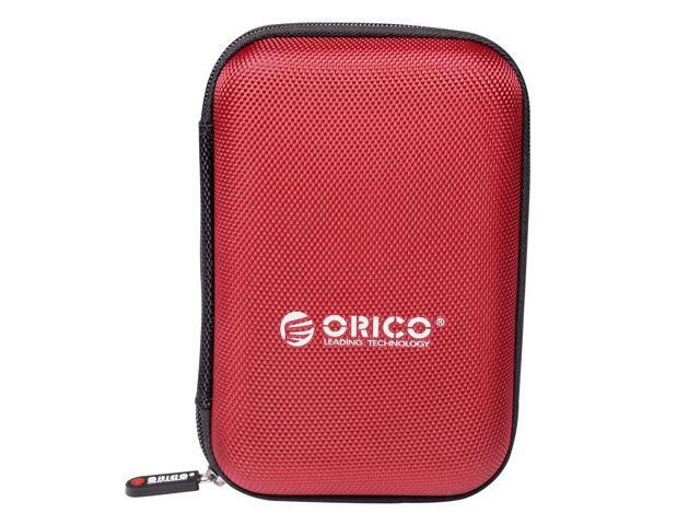 ORICO 2.5 inch Portable External Hard Drive Protection Bag Dual Buffer Layer HDD Protector Case -Red (PHD-25)