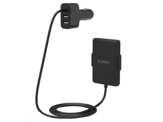 ORICO Portable 5 Ports QC3.0 USB Car Charger Universal USB Fast Adapter 52W USB Car Charger with Expander For MPV Car Mobile Phones Tablet PC...