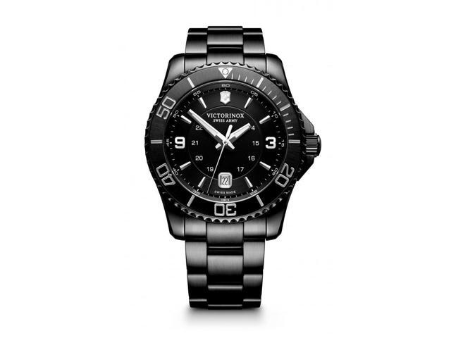 UPC 046928130481 product image for Victorinox Swiss Army 241798 Maverick Men's Watch Black 43mm Stainless Steel | upcitemdb.com