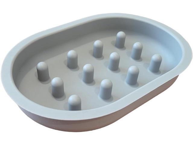Slow Feeder Bowl Compatible with Sureflap Surefeed Feeders - BPA Free & Dishwasher Safe Silicone Slow Feeder Bowl for Small & Med Breed, Non-Slip...