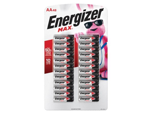 Energizer MAX Alkaline AA Batteries, 46/48-Pack