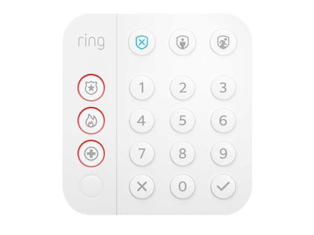 Ring - Alarm 8-Piece Security Kit - White - image 7