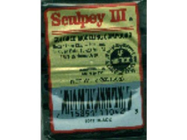 Sculpey III Polymer Clay 2oz-Black
