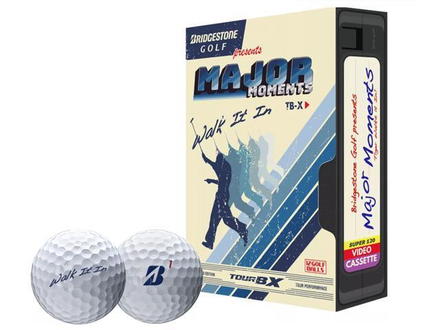 Bridgestone Tour B X Major Moment Walk It In Tiger Woods Golf Balls