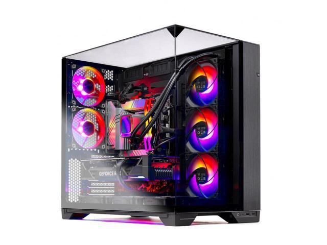 Skytech O11 Vision Gaming PC Desktop, Ryzen 7 7800X3D 4.2 GHz (5GHz Turbo), NVIDIA RTX 5070 Ti 16GB GDDR7, 1TB Gen4 SSD, 32GB DDR5 RAM 6000 RGB,...