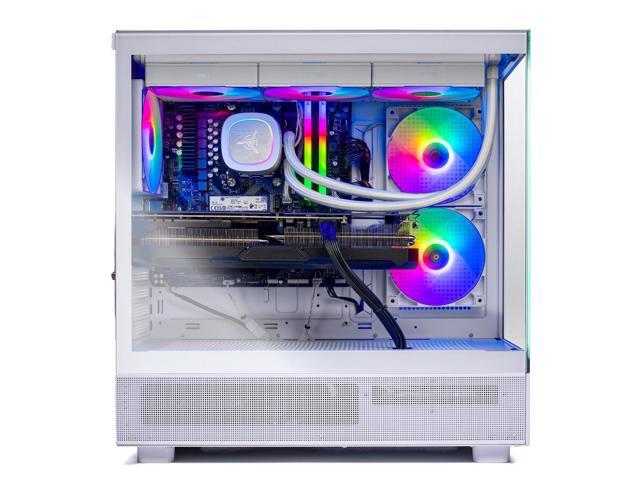 Skytech Gaming Azure 3 Gaming PC, AMD Ryzen 7 9800X3D 4.7GHz, AMD RX 9070XT 16GB VRAM, 2TB Gen4 NVMe SSD, 32GB DDR5 RAM 6000, 1000W GOLD PSU, 360...