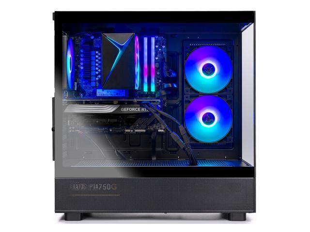 Skytech Gaming Azure 3 Gaming PC, AMD Ryzen 7 7700 3.8GHz, NVIDIA RTX 5060 Ti 16GB VRAM, 1TB Gen4 NVMe SSD, 32GB DDR5 RAM 6000, 650W GOLD PSU,...