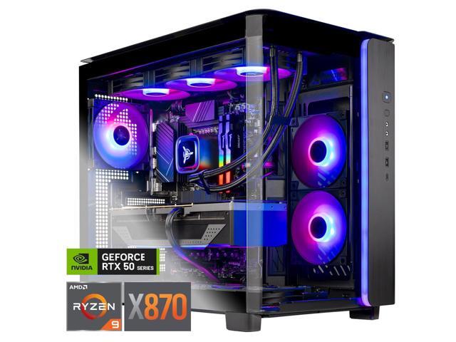 Skytech King 95 Gaming PC Desktop, Ryzen 9 9950X3D 4.3 GHz (5.7GHz Turbo), X870 Motherboard, NVIDIA RTX 5080 16GB, 4TB Gen4 NVMe SSD, 64GB DDR5...