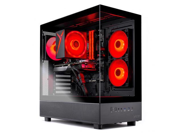Skytech Gaming Azure 3 Gaming PC, AMD Ryzen 7 7700 3.8GHz, NVIDIA RTX 5060 Ti 16GB VRAM, 1TB Gen4 NVMe SSD, 32GB DDR5 RAM 6000, 650W GOLD PSU,...