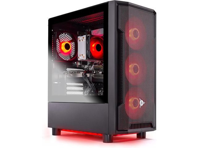 Skytech Shadow Gaming PC Desktop, Ryzen 7 7700 3.8 GHz (5.3GHz Turbo), AMD RX 9070 XT 16GB, 1TB NVMe SSD, 32GB DDR5 RAM 6000 RGB, 850W GOLD PSU,...