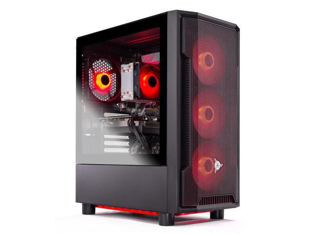 Skytech Gaming Shadow Desktop PC, Ryzen 7 5700 3.7 GHz (4.6GHz),NVIDIA RTX 5050 8GB, 1TB NVMe SSD, 16GB DDR4 RAM 3200, 650W GOLD PSU, Wi-Fi, Win 11
