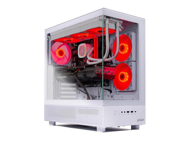 Skytech Gaming Azure 3 Gaming PC, AMD Ryzen 7 9800X3D 4.7GHz, AMD RX 9070XT 16GB VRAM, 2TB Gen4 NVMe SSD, 32GB DDR5 RAM 6000, 1000W GOLD PSU, 360...