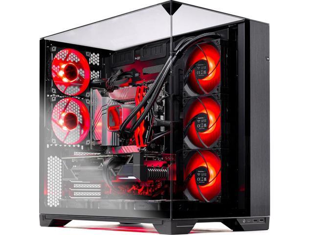 Skytech Gaming O11 Vision Gaming PC, AMD Ryzen 7 9800X3D 4.7GHz, NVIDIA RTX 5090 32GB, X870 Board, 4TB Gen4 NVMe SSD, 64GB DDR5 RAM 6000, 1000W...