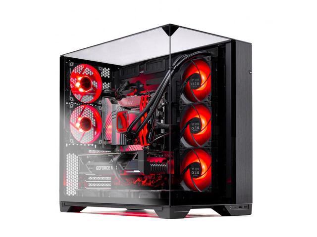 Skytech O11 Vision Gaming PC Desktop, Ryzen 7 9800X3D 4.7 GHz (5.2 GHz Turbo), NVIDIA RTX 5070 Ti 16GB GDDR7, 2TB Gen4 SSD, 32GB DDR5 6000 RGB,...