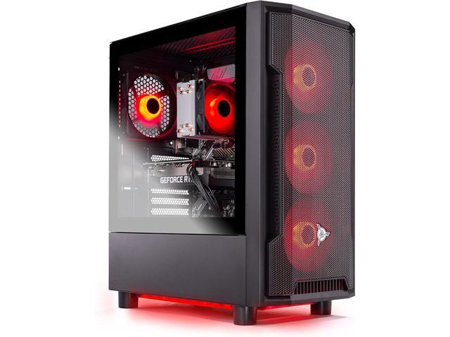 Skytech Gaming Shadow Gaming PC, AMD Ryzen 5 5500 3.6GHz, NVIDIA RTX 5060 Ti 8GB VRAM, 1TB NVMe SSD, 16GB DDR4 RAM 3200, 650W GOLD PSU, Wi-Fi, Win...