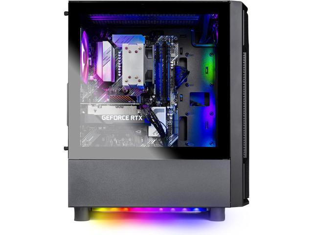 Skytech Gaming Shadow Gaming PC, AMD Ryzen 5 5500 3.6GHz, NVIDIA RTX 5060 Ti 8GB VRAM, 1TB NVMe SSD, 16GB DDR4 RAM 3200, 650W GOLD PSU, Wi-Fi, Win...