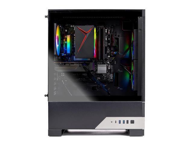 Skytech Gaming Nebula 2 Gaming PC, AMD Ryzen 5 5500 3.6GHz, NVIDIA RTX 5060 Ti 8GB VRAM, 1TB NVMe SSD, 16GB DDR4 RAM 3200, 650W GOLD PSU, Wi-Fi,...
