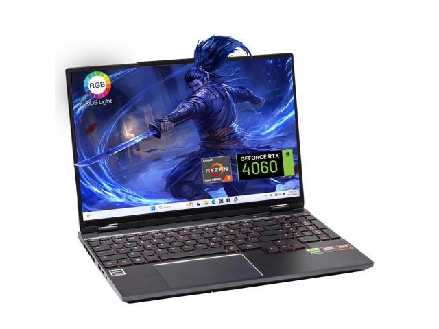 Skytech Gaming Noir 15.3'240Hz- AMD Ryzen 7 8745H(4.9GHz Turbo Boost), NVIDIA GeForce RTX 4060 8GB, 15.3 QHD 180Hz Display, 16GB DDR5, 1TB PCIe...