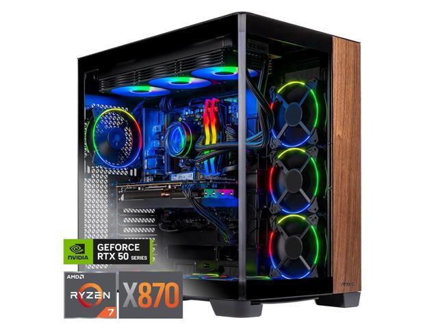 Skytech Gaming Prism 4 Gaming PC, AMD Ryzen 7 9850X3D 4.7GHz, NVIDIA RTX 5080 16GB VRAM, X870 Board, 2TB Gen4 NVMe SSD, 32GB DDR5 RAM 6000, 1000W...