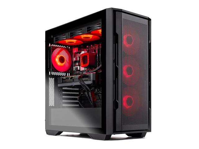 Skytech Gaming Rampage Gaming PC, AMD Ryzen 7 7700X 4.5GHz, AMD RX 9070 XT 16GB VRAM, 1TB NVMe SSD, 16GB DDR5 RAM 6000 Non-RGB, 850W GOLD ATX 3...