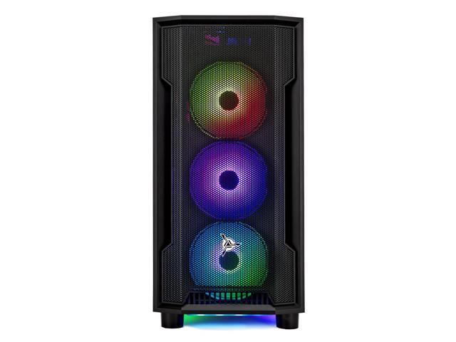 Skytech Gaming Shadow Gaming PC, AMD Ryzen 7 7700X 4.5GHz, AMD RX 9070 XT 16GB VRAM, 1TB NVMe SSD, 16GB DDR5 RAM 6000 Non-RGB, 850W GOLD ATX 3 PSU,...