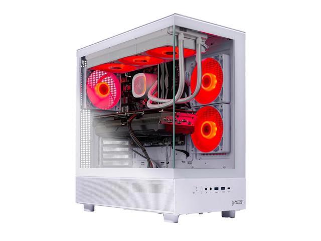 Skytech Gaming Azure 3 Gaming PC, AMD Ryzen 7 9800X3D 4.7GHz, AMD RX 9070 XT 16GB VRAM, 1TB NVMe SSD, 32GB DDR5 RAM, 850W GOLD ATX 3 PSU, 360 ARGB...