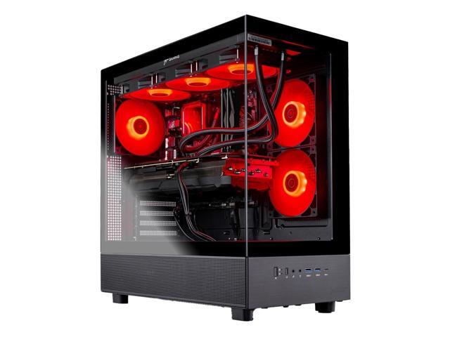 Skytech Gaming Azure 3 Gaming PC, AMD Ryzen 7 9800X3D 4.7GHz, AMD RX 9070 XT 16GB VRAM, 1TB NVMe SSD, 32GB DDR5 RAM, 850W GOLD ATX 3 PSU, 360 ARGB...