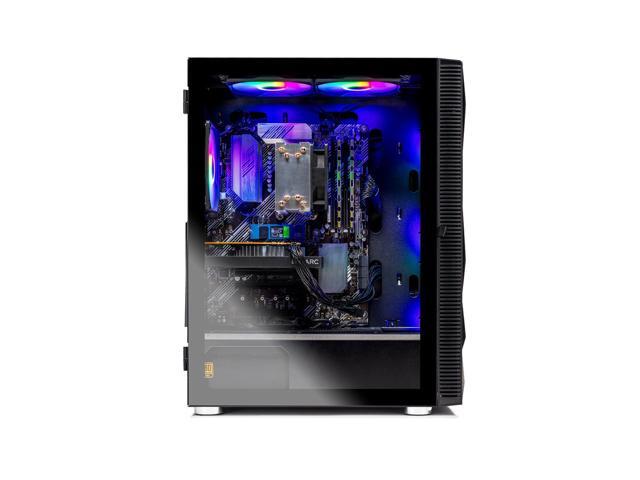 Skytech Gaming Storm Gaming PC, AMD Ryzen 7 5700 3.7GHz, AMD Radeon RX 9060 8GB GDDR6, 1TB NVMe SSD, 16GB DDR4 RAM 3200, 650W GOLD PSU, Wi-Fi, Win...