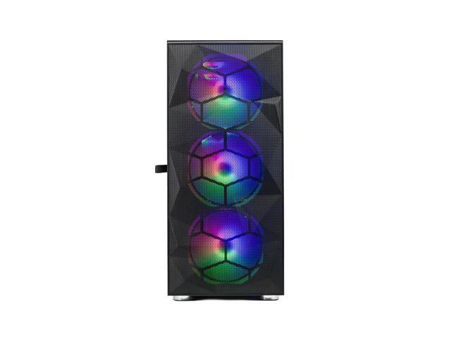 Skytech Gaming Storm Gaming PC, AMD Ryzen 7 5700 3.7GHz, AMD Radeon RX 9060 8GB GDDR6, 1TB NVMe SSD, 16GB DDR4 RAM 3200, 650W GOLD PSU, Wi-Fi, Win...