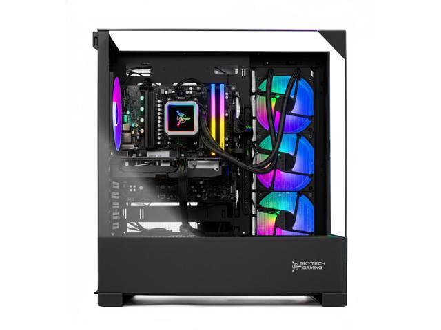 Skytech Gaming Shadow 5 Gaming PC, Intel Ultra 7 270K 5.4GHz, NVIDIA RTX 5070 12GB VRAM, 1TB NVMe SSD, 32GB DDR5 RAM 5600, 750W GOLD PSU, 360 ARGB...