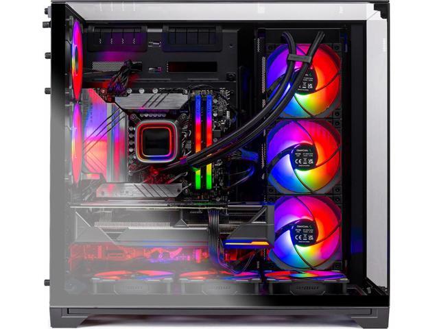 Skytech Gaming O11 Vision Gaming PC, Intel Ultra 7 270K 5.4GHz, NVIDIA RTX 5080 16GB VRAM, 1TB Gen4 NVMe SSD, 32GB DDR5 RAM 6000, 850W GOLD ATX 3...