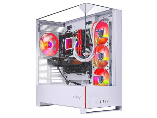 Skytech Gaming Archangel 5 Gaming PC, AMD Ryzen 7 7800X3D 4.2GHz, NVIDIA RTX 5070 12GB VRAM, 2TB Gen4 NVMe SSD, 32GB DDR5 RAM 6000, 750W GOLD PSU,...
