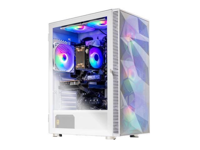 Skytech Gaming Storm Gaming PC, Intel i5 14400F 2.5GHz, AMD RX 9060 8GB VRAM, 1TB NVMe SSD, 16GB DDR4 RAM 3200, 650W GOLD PSU, WI-FI 5, Windows 11,...
