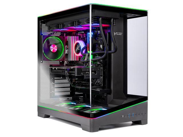Skytech Gaming Harpy Gaming PC, AMD Ryzen 7 9850X3D 4.7GHz, NVIDIA RTX 5090 32GB VRAM, X870 Board, 2TB Gen4 NVMe SSD, 32GB DDR5 RAM 6000, 1000W...