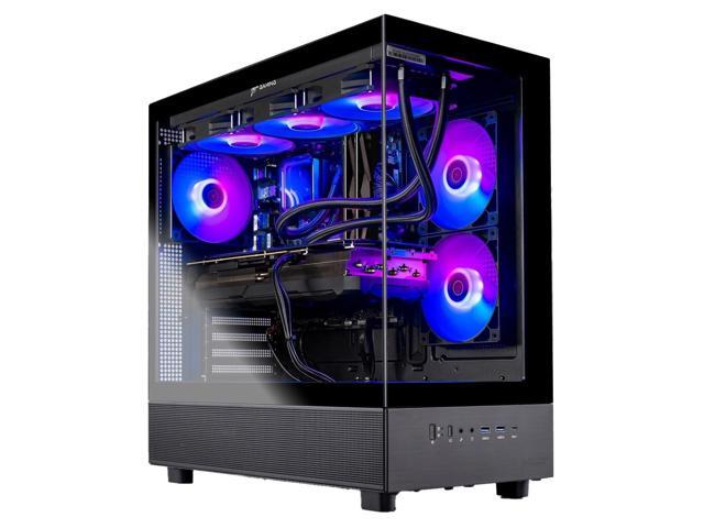 Skytech Gaming Azure 3 Gaming PC, Intel i7 14700F 2.1GHz, NVIDIA RTX 5070 12GB VRAM, 1TB NVMe SSD, 16GB DDR4 RAM 3200, 850W GOLD ATX 3 PSU, 360...