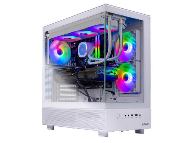 Skytech Gaming Azure 3 Gaming PC, AMD Ryzen 7 7700X 4.5GHz, AMD RX 9070XT 16GB VRAM, 1TB NVMe SSD, 16GB DDR5 RAM 6000, 850W GOLD ATX 3 PSU, 360...